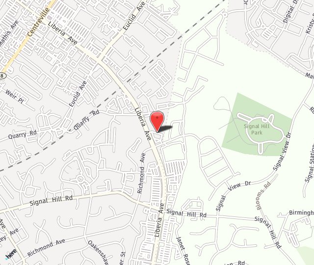 Location Map: 9161 Liberia Avenue Manassas, VA 20110